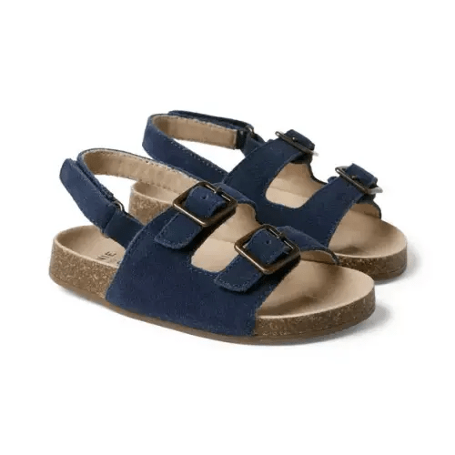 Boy Merchant Marine Suede Buckle Sandal by Janie and Jack