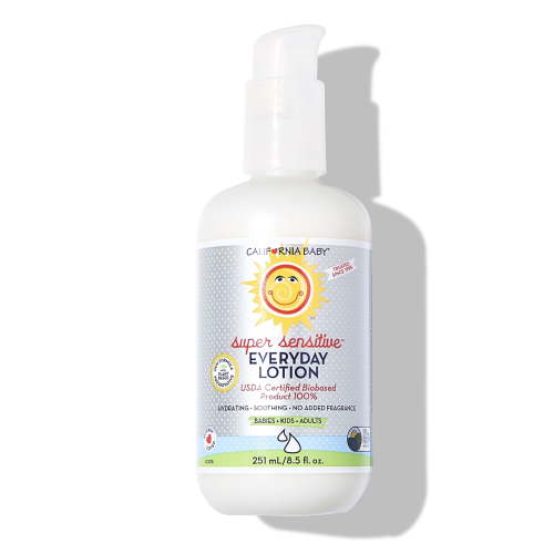 California Baby Super Sensitive Unscented Lotion | 100% Plant-Based Moisturizer | Baby Lotion For Newborn | Hypoallergenic Baby Lotion | 8.5 oz