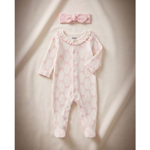 Bow Print Sleeper & Headband Set – My Sister's Cottage