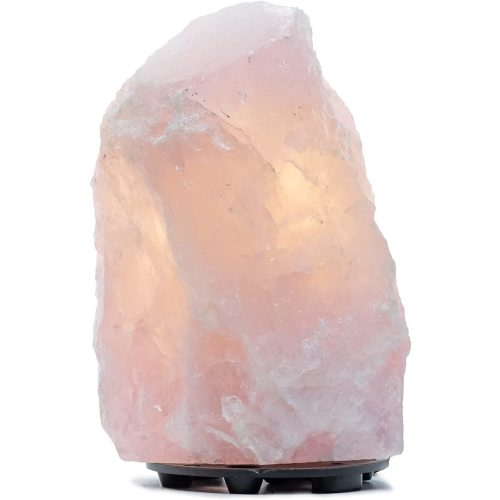 DesertUSA Rose Quartz Dimmable LED Lamp (Rose Quartz, Medium)