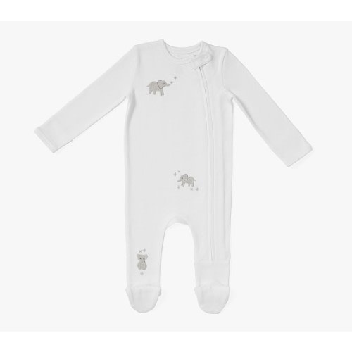 Pima Cotton Elephant Nursery Pajama | Pottery Barn Kids