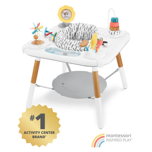 Discoverosity Montessori-Inspired 3-Stage Activity Center & Play Table