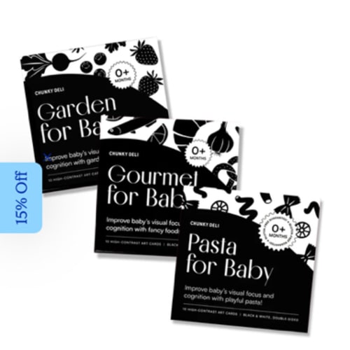 High Contrast Art Cards Bundle (3-Pack) – Chunky Deli