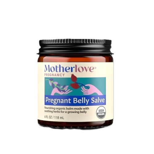 Motherlove – Pregnant Belly Salve - Organic - Nourishing Herbal Balm – 4oz