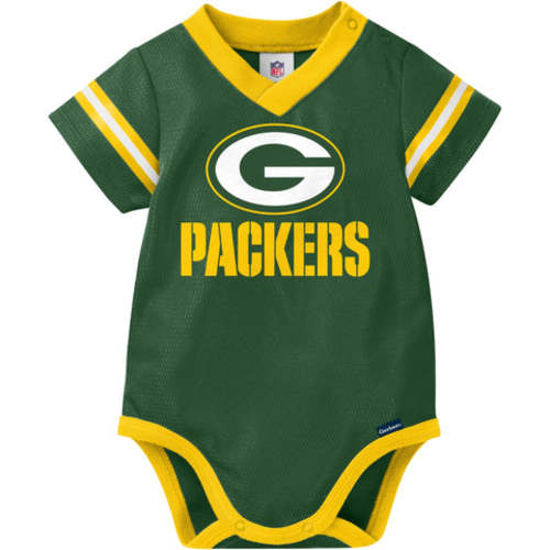 Baby Boys Green Bay Packers Jersey Bodysuit
