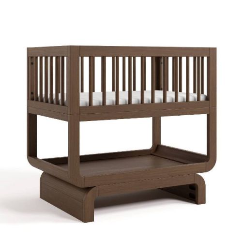 Storkcraft Santorini Convertible Bassinet and Toy Box - Hazelnut