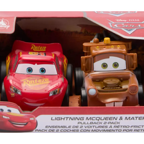 Lightning McQueen and Tow Mater Pullback Stunt Vehicles Set – Cars | Disney Store