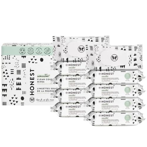 The Honest Company Plant Based Baby Wipes made with Over 99% Water - 720ct