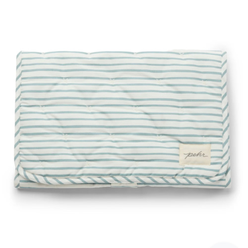 Striped On the Go Portable Changing Pad