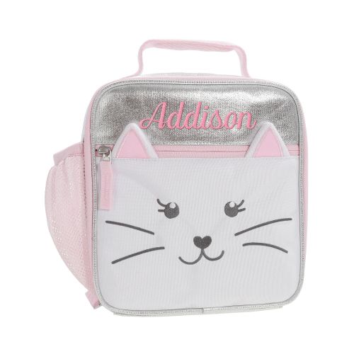 Metallic Cat Critter Lunch Box | Pottery Barn Kids