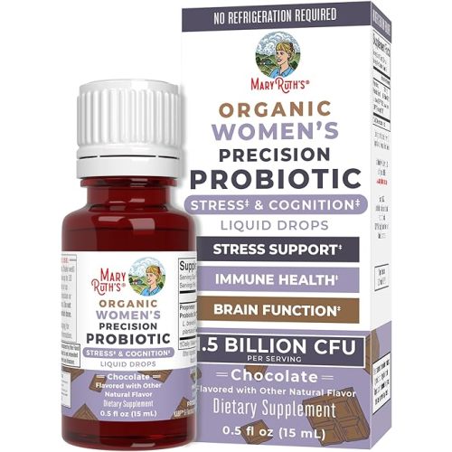 MARYRUTH'S Organics Baby Probiotic Drops | Liquid Precision Probiotics for Digestive Health | Colic Calm | Occasional Colic Baby Relief | USDA Organic | Vegan | Baby Essentials| 30 Servings