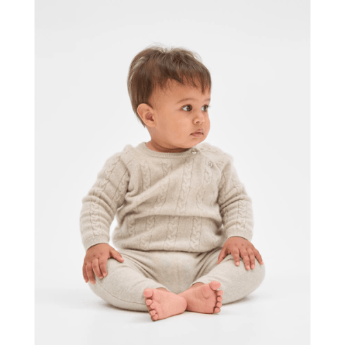 Baby Cashmere 2 Piece Set Knit Top and Pants