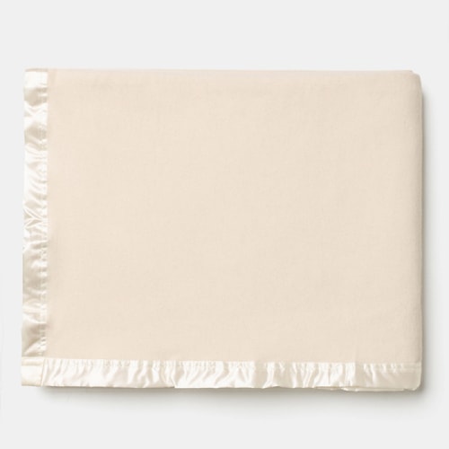 Merino Wool Blanket – Cot size in Magnolia