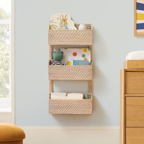 Quinn 3-Tier Wall Storage Rack (14"x30")