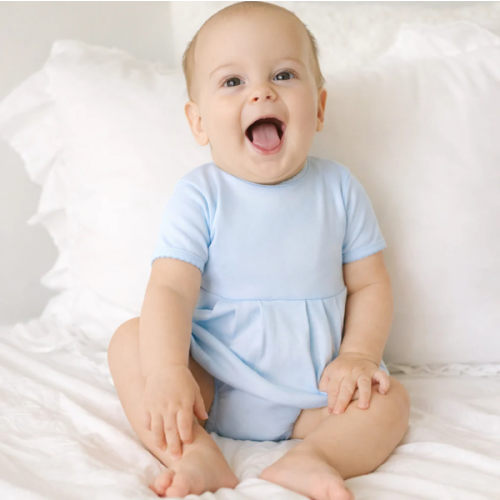 Baby Boy Blue Bubble - Soft Pima Cotton- Magnolia Baby Essenials