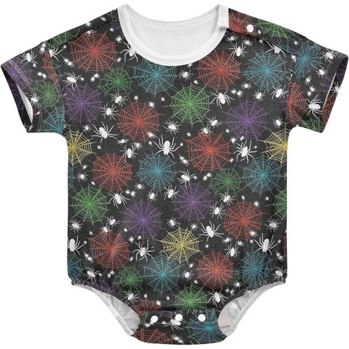WIFIU Baby Girls Boys Bubble Romper T Shirt Bodysuit Short Sleeve Onesie Summer Outfits for Newborn Infant 0-24 Months