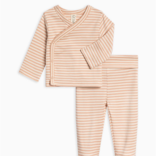 Riley 2 Piece Kimono Wrap Top and Pant Set