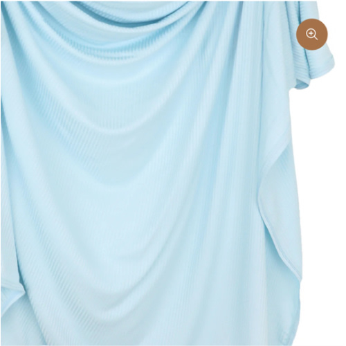 Oliver Ribbed Swaddle Blanket