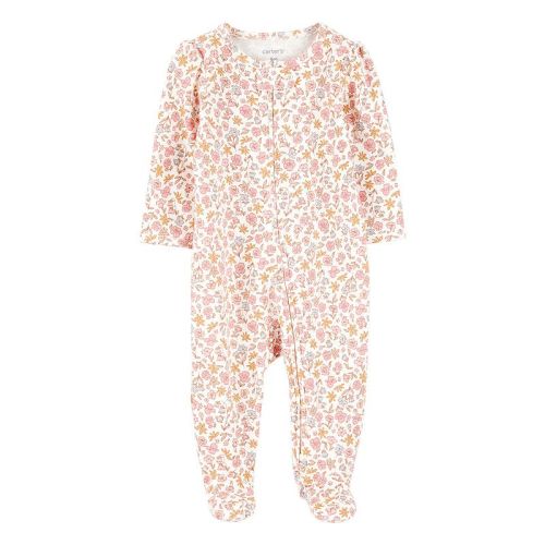 Baby Girl Carter's Floral 2-Way Zip Sleep & Play Pajamas