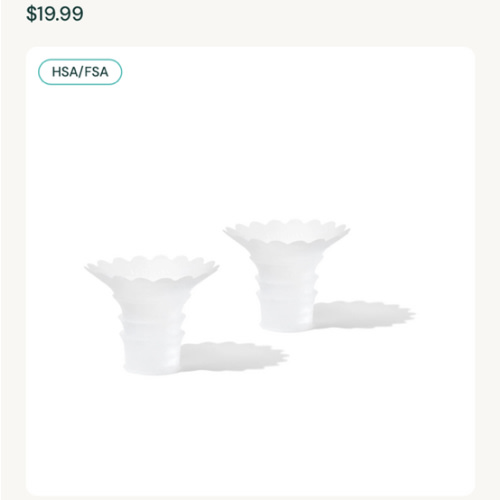 Willow Breast Pump Sizing Insert Set - Smaller Flange Fit | Willow – Willow Pump