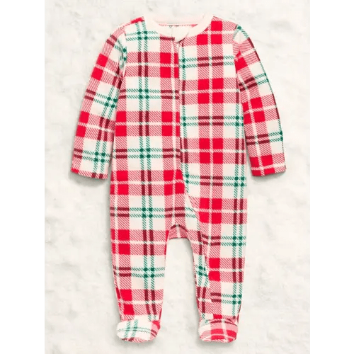 Microfleece 2-Way-Zip Sleep & Play Footed One-Piece for Baby