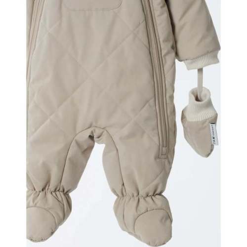 Snow Jumpsuit, Oat - 7AM Enfant | Maisonette