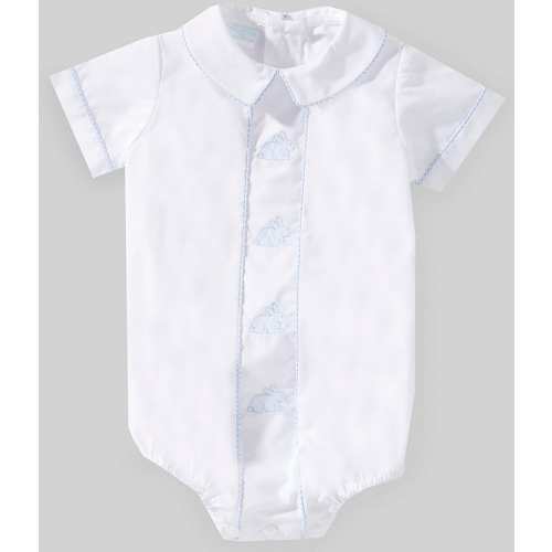 Edgehill Collection Baby Boys Short Sleeve Bunny Bubble