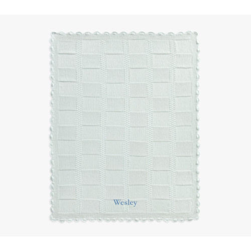 Cotton Knit Patchwork Organic Baby Blanket