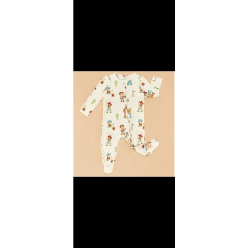 Vintage Cowboy Footie