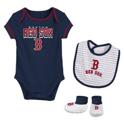 MLB Boston Red Sox Newborn Layette Set - 6-9M