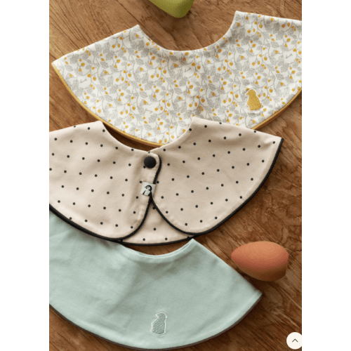 Konny Bib Piped Edge (0-2Y)