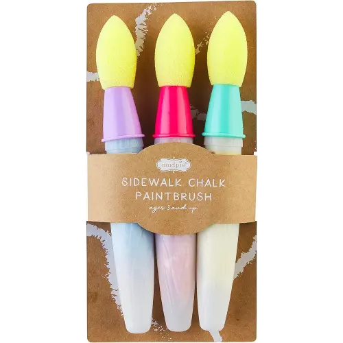 Pink Paint Brush Chalk Set