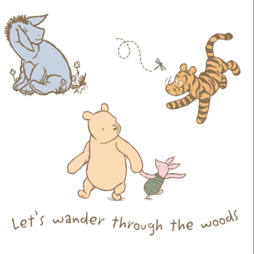 Storytime Pooh Wall Decals
