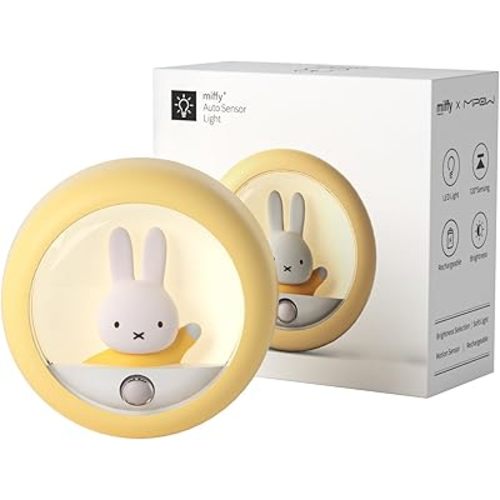 Miffy Motion Sensor Night Light (Yellow)