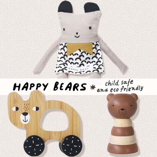 Happy Bears Bundle – Wee Gallery