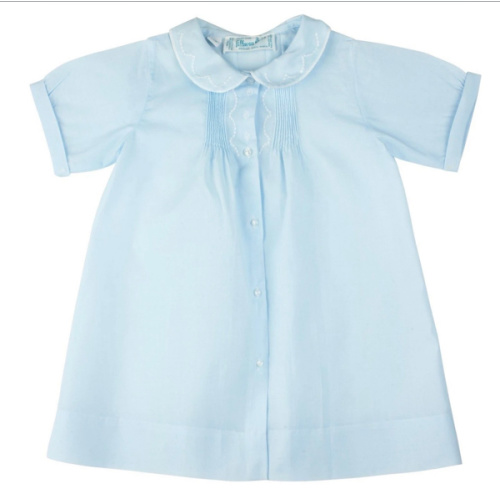 Boys Embroidered Collar Folded Daygown | Feltman Brothers