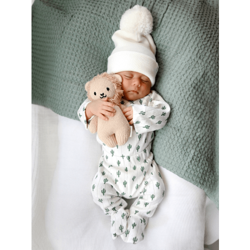 Cactus / Organic Pointelle Newborn Set – SpearmintLOVE