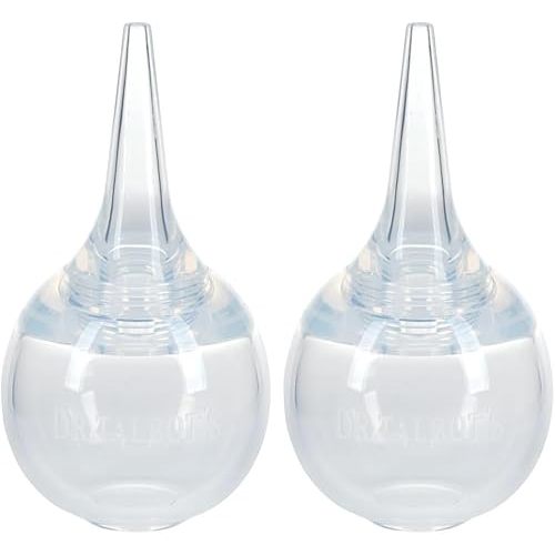 Dr. Talbot's Nasal Aspirator for Babies - Silicone - Includes Storage Case - Clear,(Pack of 2)