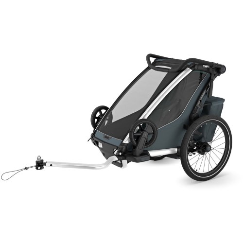 Chariot Cross 2 Bike Trailer with Ski adapter set