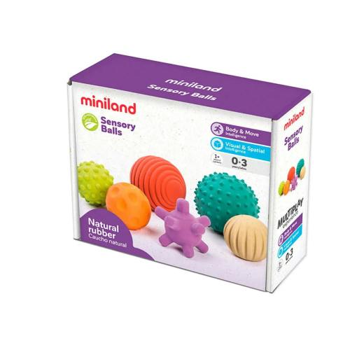 ECO Sensory Balls - 6 Piece Set