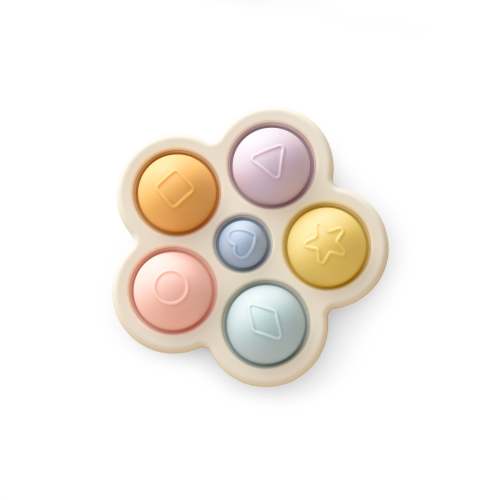 Silicone Flower Press Baby Toy – Baby Bertie