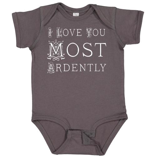 I Love You Most Ardently Austen Baby Bodysuit By Inktastic