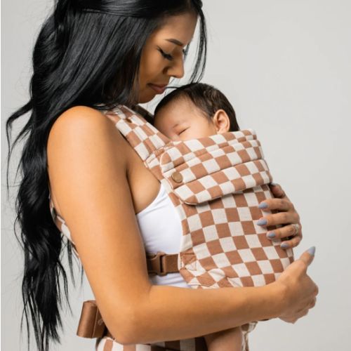 The Monarch Carrier - Mocha Check – Mabē