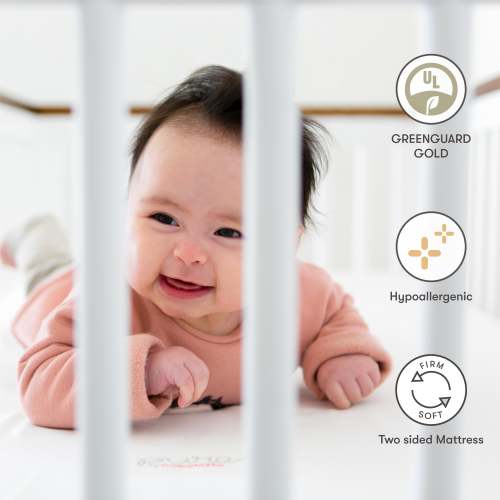 Pure Core 2-Stage Crib Mattress Waterproof – Babyletto