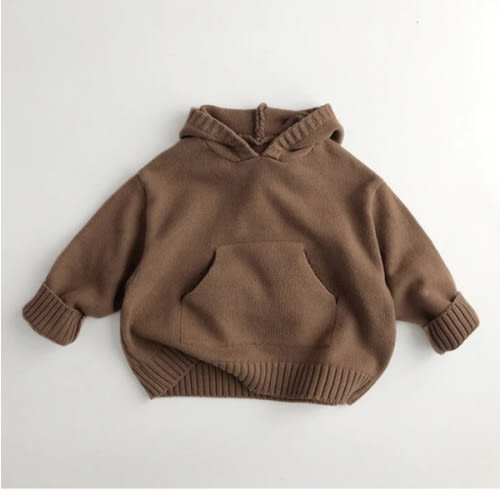 Knit Sweater Hoodie – Teeny Mini Me