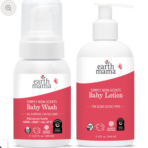 Simply Non-Scents Baby Wash + Lotion Set