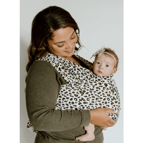 Bamboo Baby Wrap Carrier - Leopard