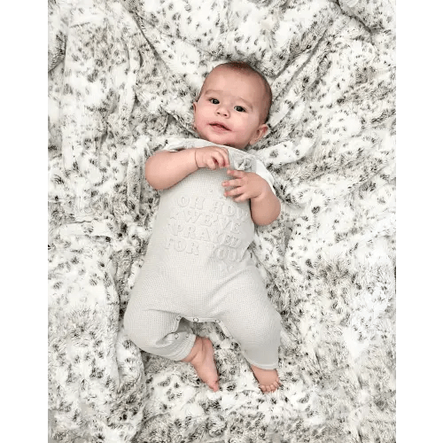 Oh How We've Prayed For You Knotted Waffle Overalls – OUR HOUSE ABOVE