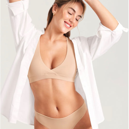 Inbarely® Crossover Racerback Nursing Bra