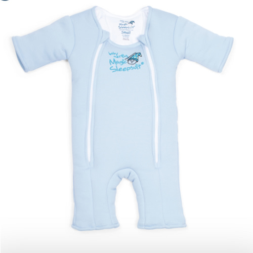 Blue Baby Merlin’s Magic Sleepsuit – 100% Cotton for Better Baby Sleep